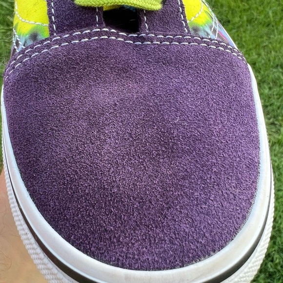 VANS Old Skool Purple Mysterioso Tie Dye Sneakers - Picture 11 of 11